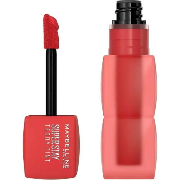 Nwt Maybelline Super Stay Teddy Tint, Long Lasting Matte Lip Stain, Coquettish - Picture 1 of 4